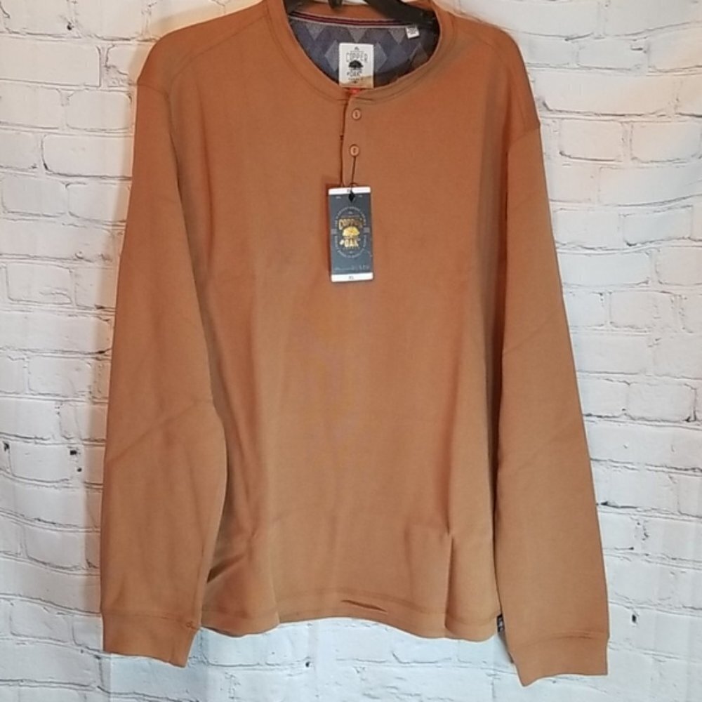 NWT Copper & Oak Supply Co Men's long sleeve shirt
